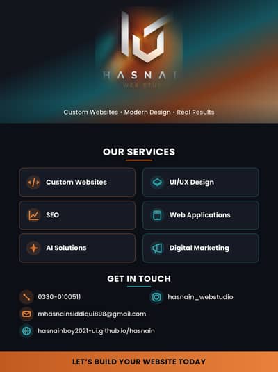 Professional Website Design & Development | UI/UX + SEO