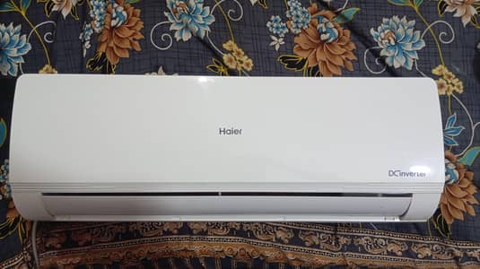 Haier 1 Ton Inverter AC – Original Excellent Condition 2 season used
