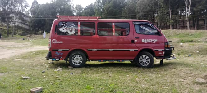 Toyota hiace London daba all documents ok on my name mechanical ok  lo