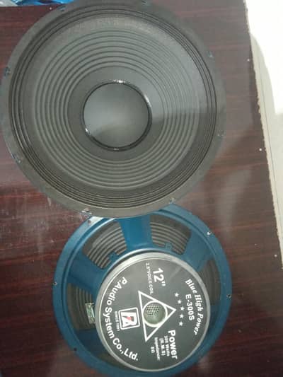 P. Audio 12" Professional Speakers Pair – 2.5" Voice Coil