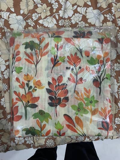 Khaadi Bana Dora Swiss lawn Printed 3 piece
