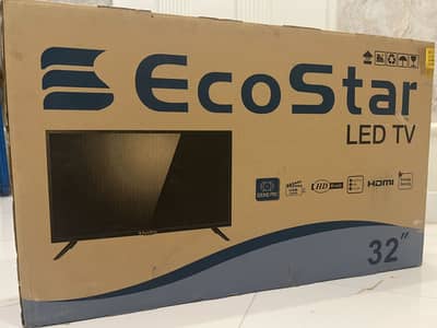 32 Inch EcoStar LED TV - condition 10/10