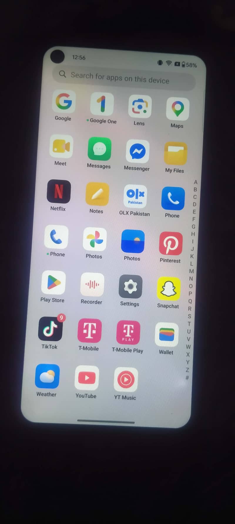 One Plus 9 5g 0
