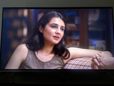TCL C635 QLED 55 inch with box condition 10/10