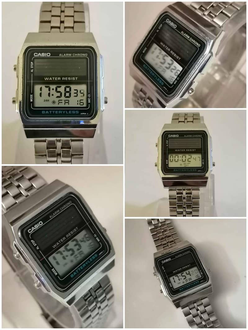 CASIO SOLAR BATTERYLESS 6