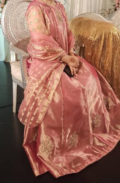 baby pink maxi