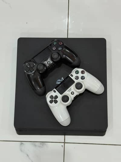 PS4 SLIM 500GB | 2 CONTROLLERS