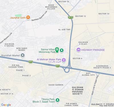 PLOT FOR SALE GULSHAN E ELAHI SCHEME 33 NEAR AL HABIB RESTAURANT SUPER HIGH WAY CONTACT HIBA ESTATE 03.3. 1.83. 81.5. 86