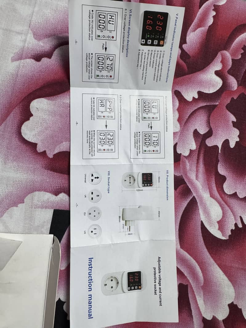 Adjustable current & voltage protector 3