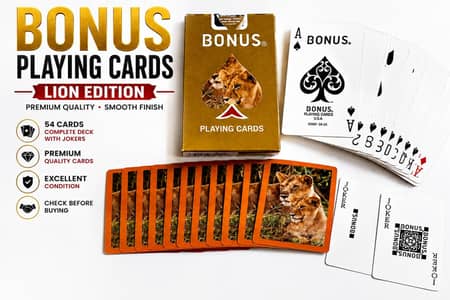 Original Bonus Playing Cards|| Complete 54 Cards + Jokers