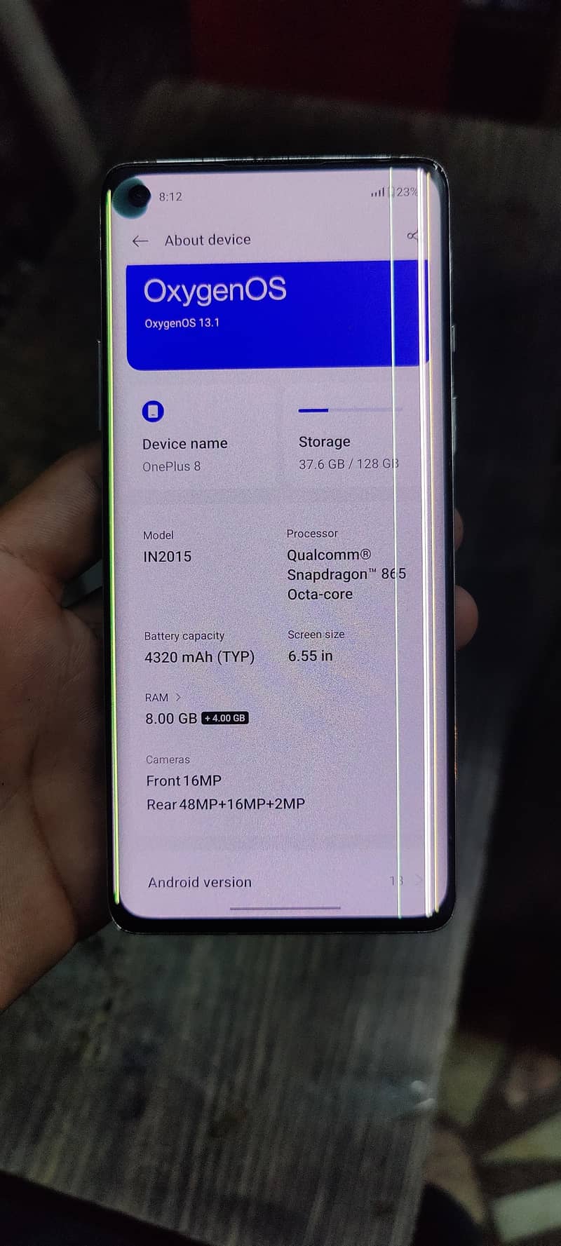 One Plus 8 6