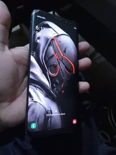 Samsung Mobile S8 Plus ,64Gb4Gb,camera DSLR like ,PTA approved