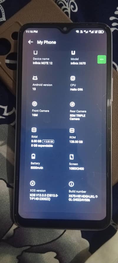 Infinix Note 12