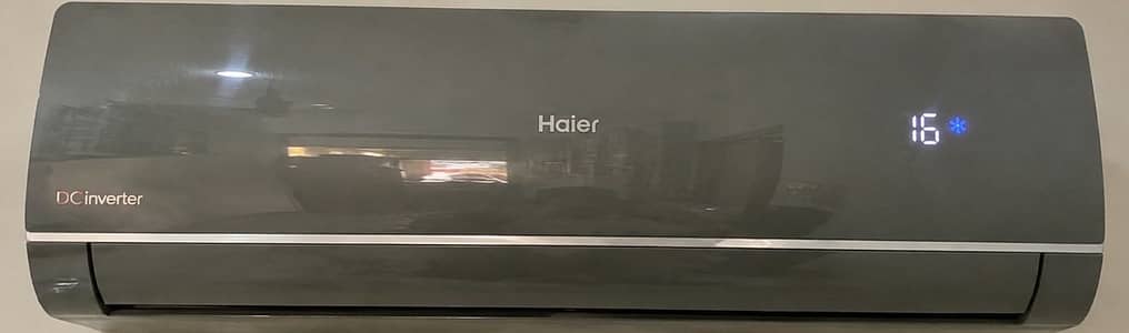 Haier HSU-13HFAB 1 Ton DC Inverter T3 WiFi AC – Like New | 2025 Model