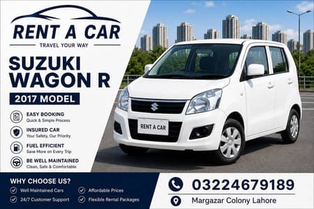 Suzuki Wagon R 2017 Model AC with Driver