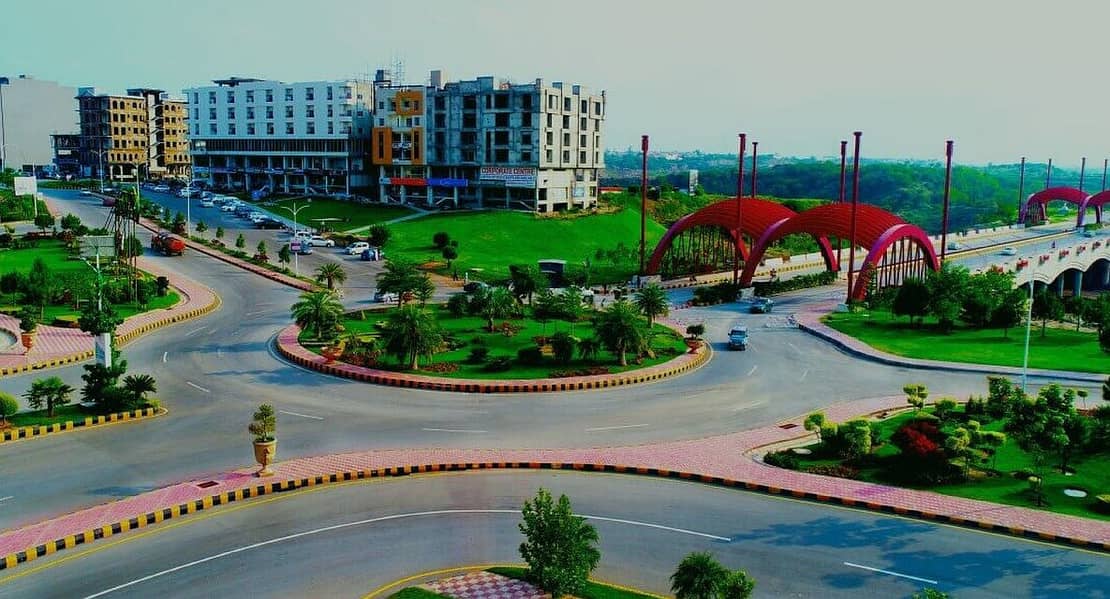Corner Plot L Beautiful Location L Top Notch Plot L Solid Land Plot L Cda Approved Layout 9