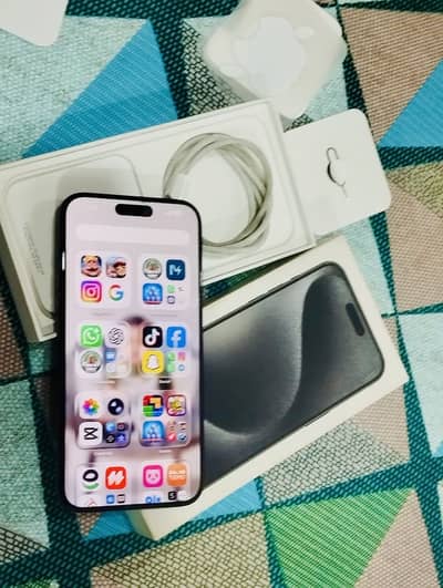 Iphone 15 Pro maxx 256 gb