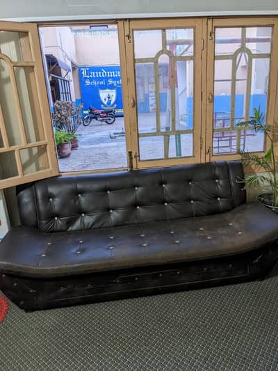 4 one seater and two 4 seater, office sofas for sale, urgent sell.