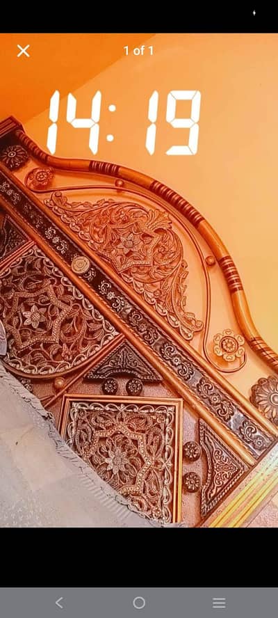 iron queen bed luxury hawy disain