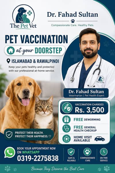 PET VACCINATION DEWORMING