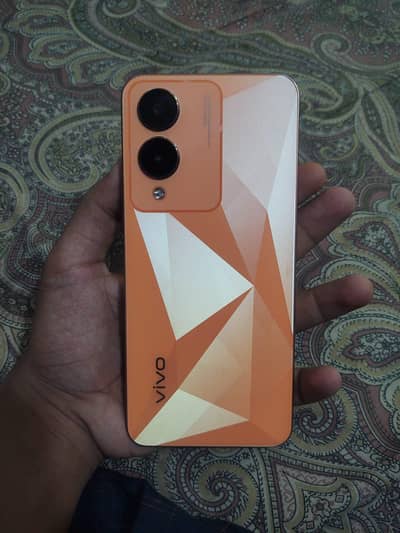 Vivo Y17s dubble sim card 128 gb storage phone number 03073492273