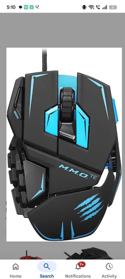 gaming mouse in perfect condition for sale