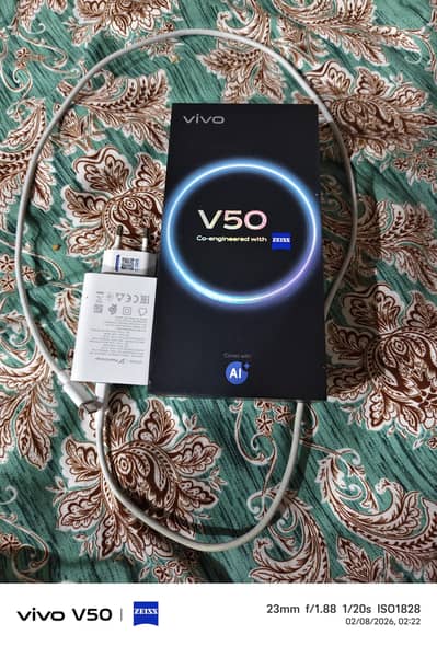 Vivo V50-5G black color