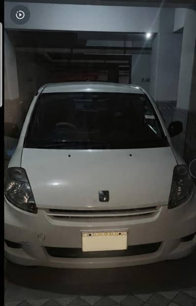 Toyota Paso 1.3  2007 model 2012 reg