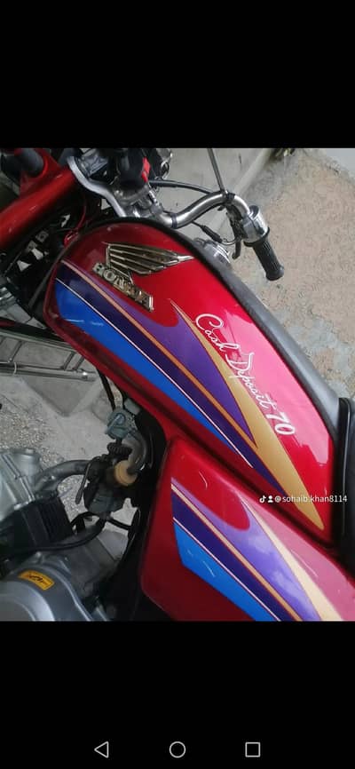 Honda CD 70 bike total genuine 2006   Rawalpindi