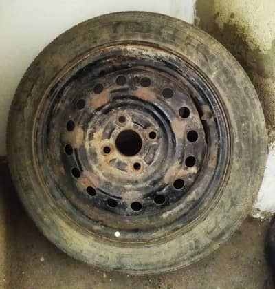 Stepney , Wheel With Steel Rim 14 Size