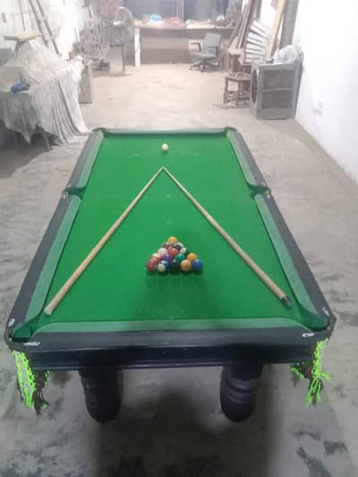 snooker table
