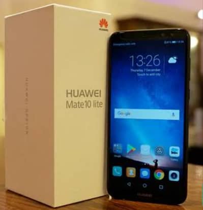 Huawei Mate 10 Lite PTA APROVED DUEL SIM. . 4 GB/64GB BEST BATTERY. Time