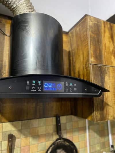 kitchen turbo chimney hood