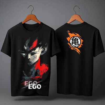 QADRI GARMENTS - Dragon Ball Z Ego Oversized T-shirt | New