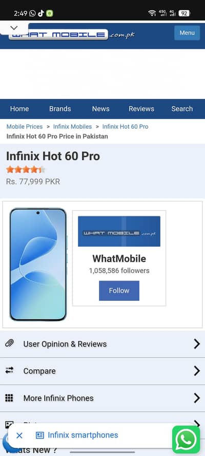 Infinix Hot 60 Pro