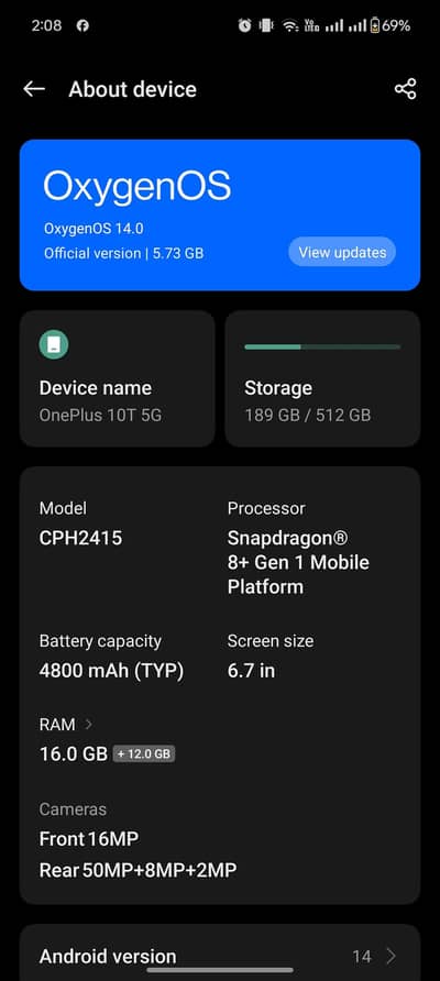 One Plus 10T