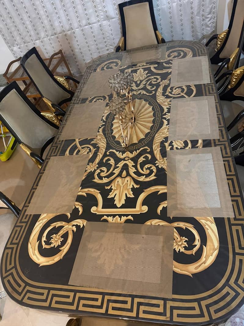 8 Table Dining Versace Design 5