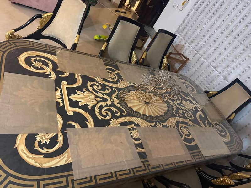 8 Table Dining Versace Design 6