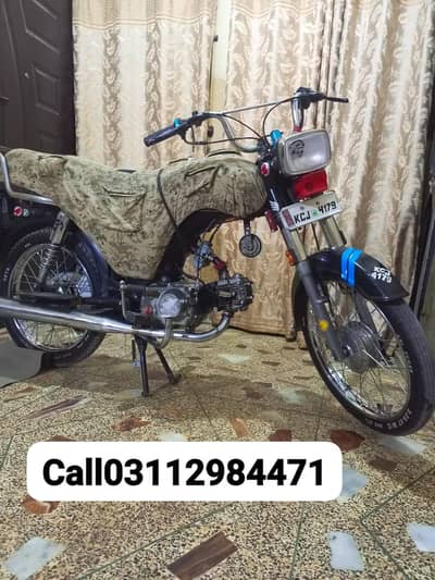 Honda 70 1985 Karachi no in lalukhet detail parhe 03112984471