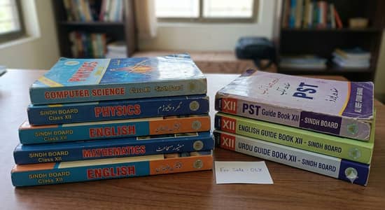 2nd Year Sindh Board Course Books & Guide Books (Bundle/Individual)