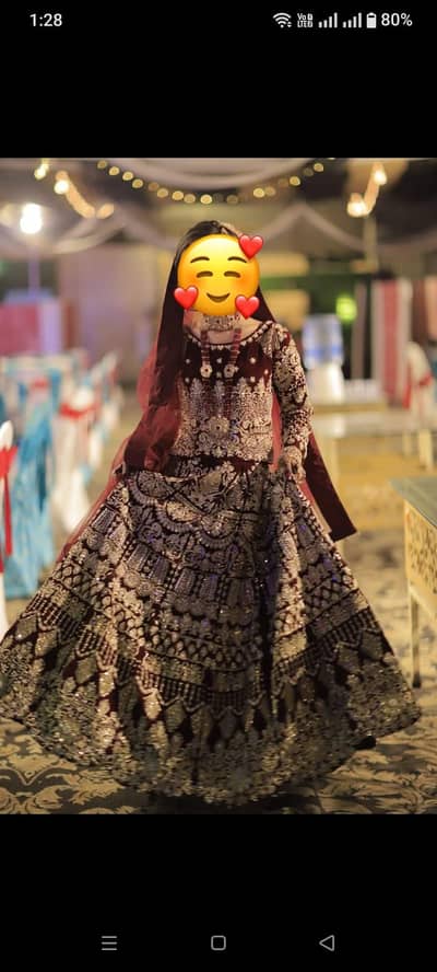 barat sharara lightly used