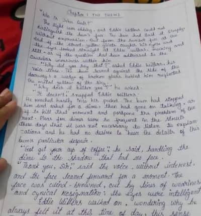 Assignment writing