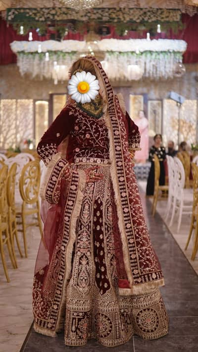 1 day only wear brand new Bridal lehenga