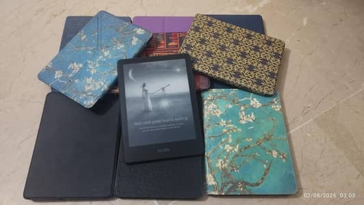 Amazon kindle paperwhite Ereader ebook 12th Generation signature onyx