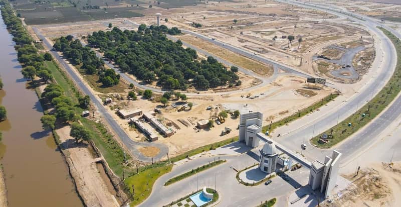 10 Marla Park Facing Plot 21