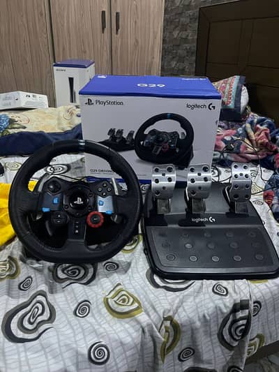 Logitech G29 Steering Wheel Used [Mint Condition]