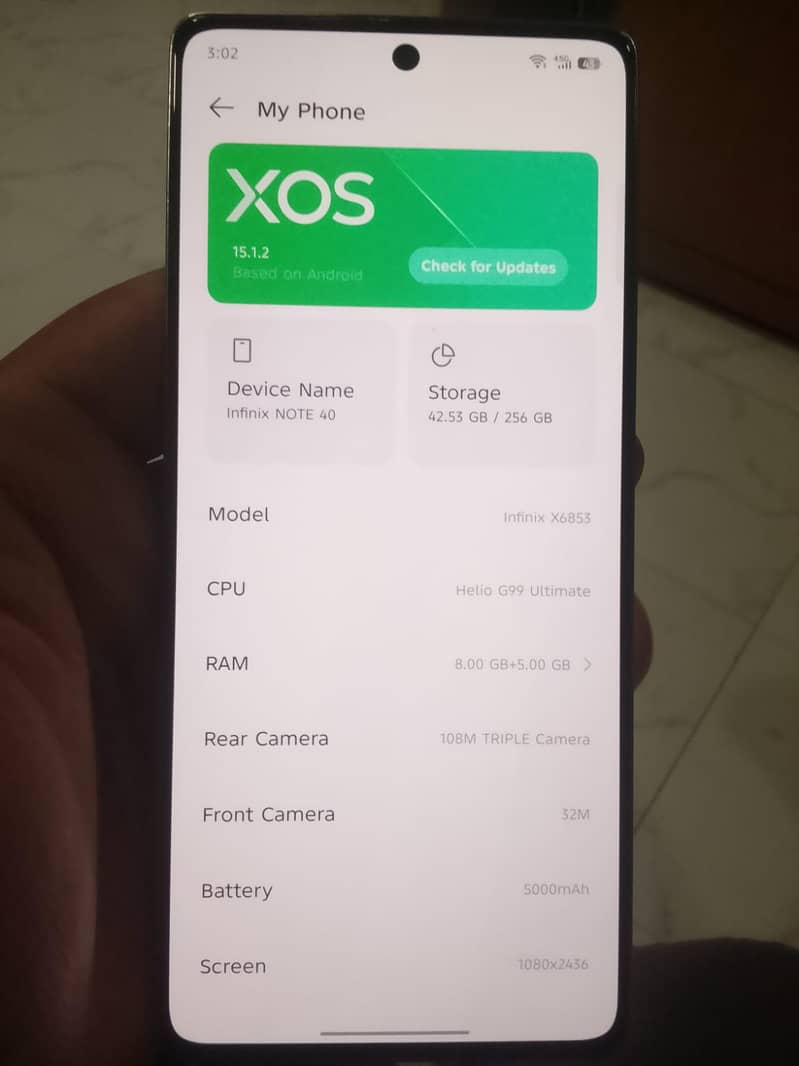 Infinix Note 40 7