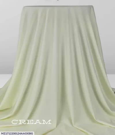 Premium Boski Unstitched Suit – Ivory Color | All Season