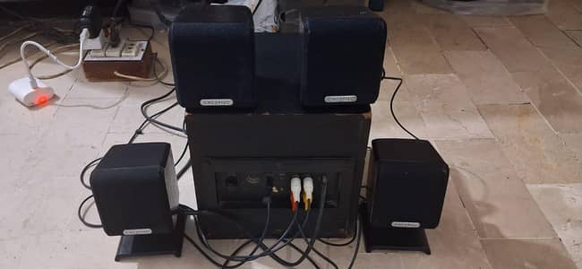 creative 4.1  sound sysyem