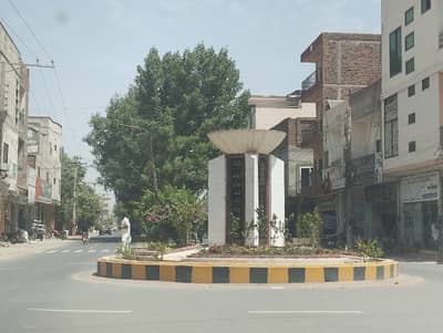5.5 Marla Corner Commercial Plot For Sale Near Fawara Chowk